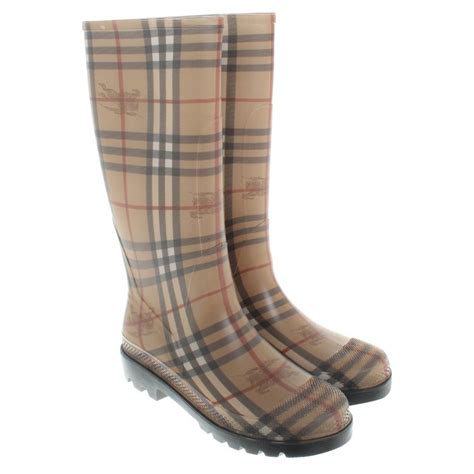 burberry gummistiefel nova check muster|burberry store online.